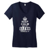 Keep Calm And Let Glenn Handle It Women's V-Neck T-Shirt