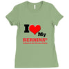 i love my bernina Ladies Fitted T-Shirt