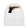 black gold gun pullover Baby Beanies
