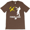 finger guns batle royal gaming T-Shirt