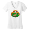 save the jackalopes! Women's V-Neck T-Shirt