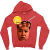 Kim Jong Un Ice T Zipper Hoodie