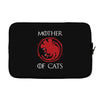 mother of cats Laptop sleeve