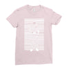 banksy prisoner barcode Ladies Fitted T-Shirt