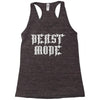 beast mode Racerback Tank