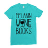 melanin wine books Ladies Fitted T-Shirt