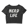 nerd life Crop Top