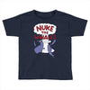 nuke the whales funny Toddler T-shirt