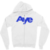 vote aye for scotland scottish yes independence Zipper Hoodie