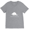 grandpa dinosaur V-Neck Tee