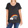 Rainbow Baby Ladies Curvy T-Shirt