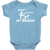 don't touch my simson  fun ddr motorrad tuning simi s51 50 fan Baby Onesie