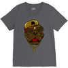 dog hip hop style V-Neck Tee