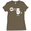 hi 5 Ladies Fitted T-Shirt