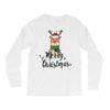 merry cristmas reindeer Long Sleeve Shirts