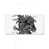 lion zentangle License Plate