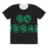 go vegan 4 All Over Women's T-shirt