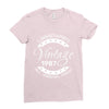 legendary vintage 1987 Ladies Fitted T-Shirt