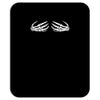 skeleton hands halloween funny Mousepad