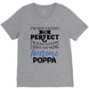 awesome poppa V-Neck Tee