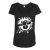 animal drummer the muppets Maternity Scoop Neck T-shirt