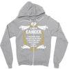 I AM A Cancer Zipper Hoodie