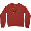 tiger pattern Crewneck Sweatshirt