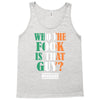 WHO THE FOOK IS THAT GUY Tank Top