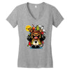 colorfu Women's V-Neck T-Shirt