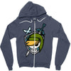 pirate hylian Zipper Hoodie