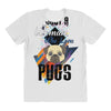 who loves pugs All Over Women's T-shirt