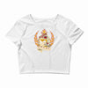 rebel for life Crop Top