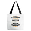Super Cool Daughter Of A Freaking Awesome Mom Tote Bags