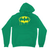batman dying bleeding logo Unisex Hoodie