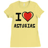 i love asturias Ladies Fitted T-Shirt