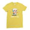 puncha yo buns Ladies Fitted T-Shirt