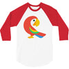 brids red 3/4 Sleeve Shirt