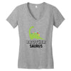 Brother Saurus Women's V-Neck T-Shirt