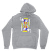 party king design funny humor cool graph baseball Unisex Hoodie