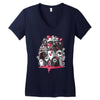 pop Women's V-Neck T-Shirt