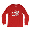 naked under these clothes tie dye Long Sleeve Shirts