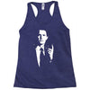agent cooper twin peaks inspired Racerback Tank