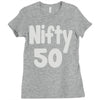 nifty 50 Ladies Fitted T-Shirt