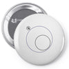 Outside Circle Pin-back button