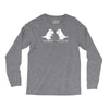 trex i love you this much Long Sleeve Shirts