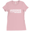fishing Ladies Fitted T-Shirt