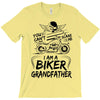 You Cant Scare Me I am Biker Grandfather T-Shirt