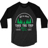 life is short take the trip buy the shoe 3/4 Sleeve Shirt