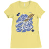 let's drift away Ladies Fitted T-Shirt