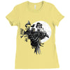 ride the raven Ladies Fitted T-Shirt